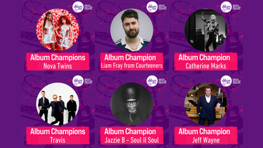 Il National Album Day annuncia i campioni iconici Travis, Jeff Wayne, Nova Twins, Liam Fray, Catherine Marks, Jazzie B