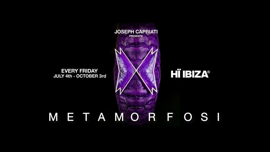 Joseph Capriati Presents Metamorfosi